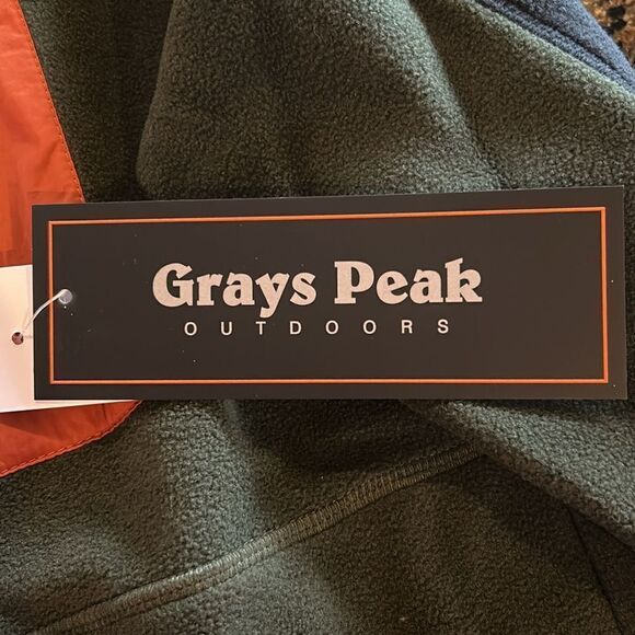 NEW Grays Peak Mens 1/2 Zip Fleece Pullover - Picture 2 of 5